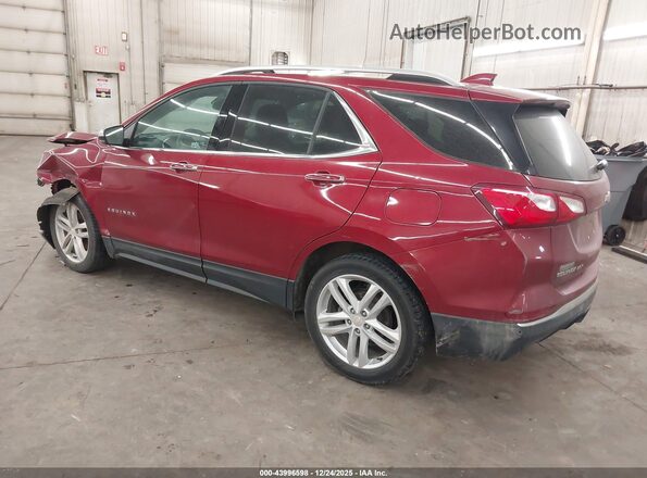 2GNAXWEX6J6300540 2018 CHEVROLET EQUINOX Красный Задняя левая четверть