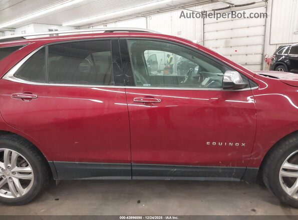 2GNAXWEX6J6300540 2018 CHEVROLET EQUINOX Красный Вид задней части салона
