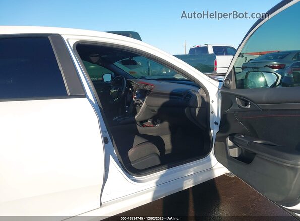 2HGFC1E51LH705418 2020 HONDA CIVIC SI Белый Вид салона спереди