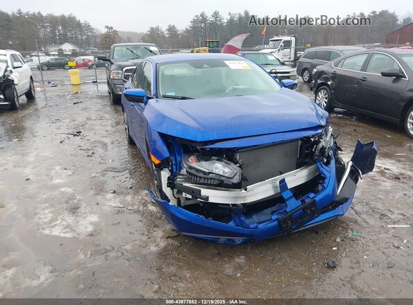 2HGFC2F62LH558877 2020 HONDA CIVIC Синий Передняя правая четверть
