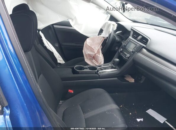 2HGFC2F62LH558877 2020 HONDA CIVIC Синий Вид салона спереди