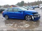 2020 Honda Civic Lx Синий vin: 2HGFC2F62LH558877
