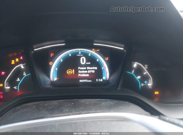 2HGFC2F62LH558877 2020 HONDA CIVIC Синий Вид задних сидений