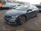 2020 Honda Civic Lx Gray vin: 2HGFC2F67LH522246