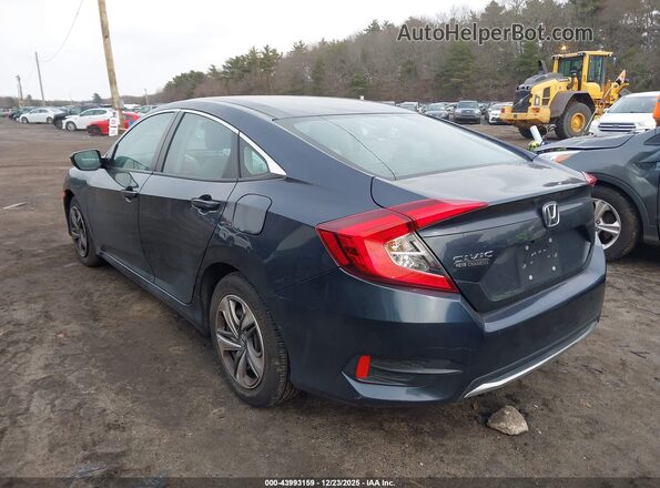 2HGFC2F67LH522246 2020 HONDA CIVIC Gray Задня ліва чверть