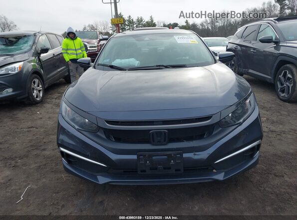 2HGFC2F67LH522246 2020 HONDA CIVIC Gray Вид щитка приладів