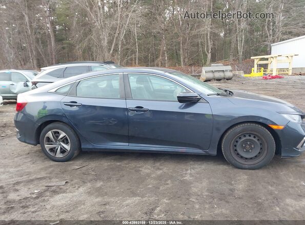2HGFC2F67LH522246 2020 HONDA CIVIC Gray Вид задньої частини салону