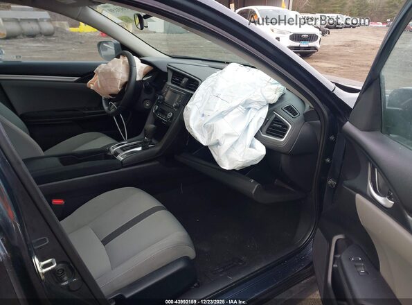 2HGFC2F67LH522246 2020 HONDA CIVIC Gray Вид салону спереду