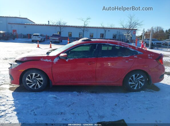 2HGFC2F74GH552612 2016 HONDA CIVIC Red Widok wnętrza 360 stopni