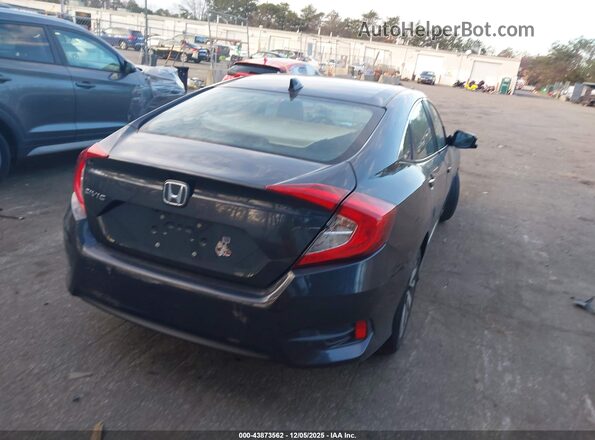 2HGFC2F74JH569837 2018 HONDA CIVIC Black Trasero derecho