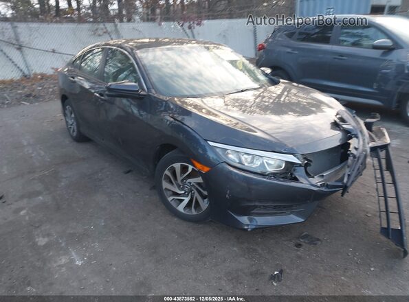 2HGFC2F74JH569837 2018 HONDA CIVIC Black Delantero derecho