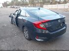 2018 Honda Civic Ex Black vin: 2HGFC2F74JH569837