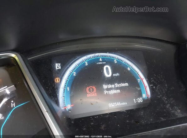 2HGFC2F74JH569837 2018 HONDA CIVIC Black Vista de los asientos traseros
