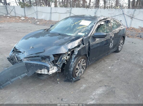 2HGFC2F74JH569837 2018 HONDA CIVIC Black Vista tres cuartos delantera izquierda