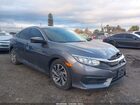2018 Honda Civic Ex Gray vin: 2HGFC2F77JH529591