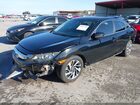 2018 Honda Civic Ex Черный vin: 2HGFC2F79JH502490