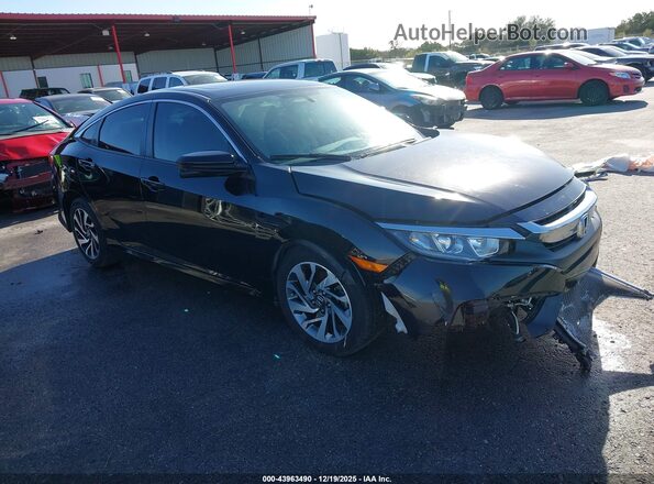 2HGFC2F79JH502490 2018 HONDA CIVIC Черный Передняя правая четверть