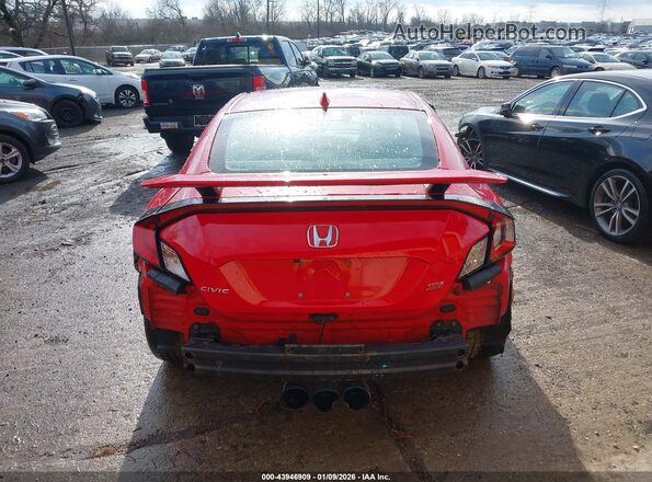 2HGFC3A54KH754757 2019 HONDA CIVIC SI Red Vista interior de 360 grados