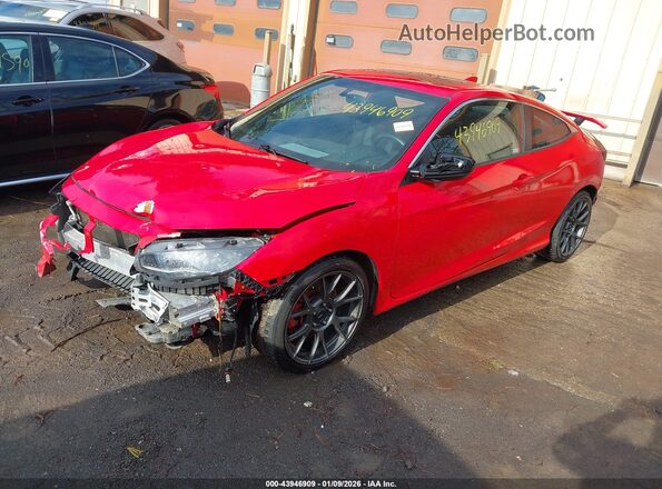 2HGFC3A54KH754757 2019 HONDA CIVIC SI Red Vista tres cuartos delantera izquierda