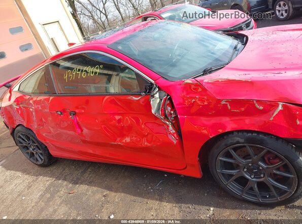 2HGFC3A54KH754757 2019 HONDA CIVIC SI Red Vista del salpicadero