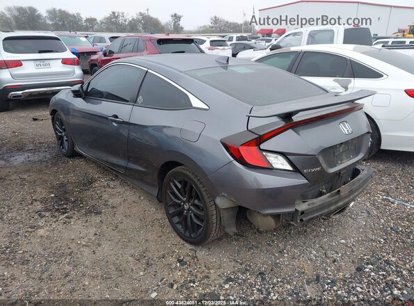 2HGFC3A58LH752835 2020 HONDA CIVIC SI Серый Задняя левая четверть