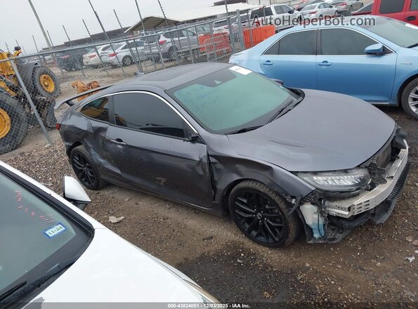 2HGFC3A58LH752835 2020 HONDA CIVIC SI Серый Панорамный вид салона 360°