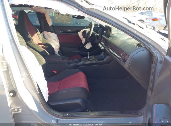 2HGFE1E50SH476187 2025 HONDA CIVIC SI Серый Вид салона спереди