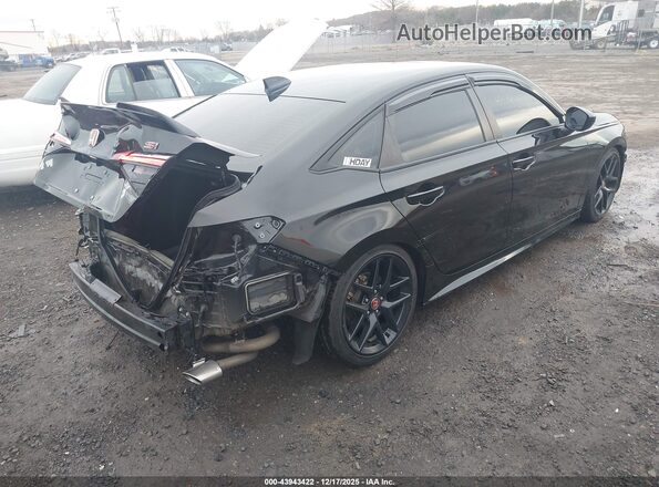 2HGFE1E51NH476364 2022 HONDA CIVIC SI Черный Задняя правая четверть