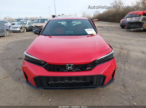 2HGFE1E51SH471838 2025 HONDA CIVIC SI Красный Вид щитка приборов