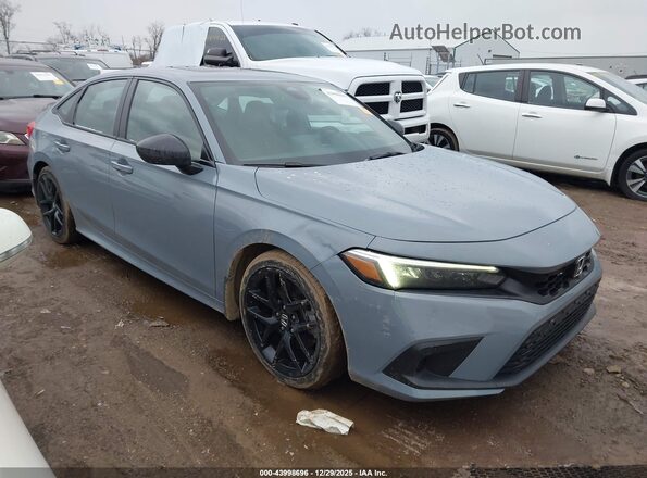 2HGFE1E52NH472582 2022 HONDA CIVIC SI Серый Передняя правая четверть