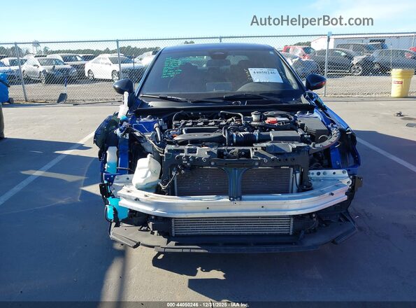 2HGFE1E52PH471547 2023 HONDA CIVIC SI Синий Вид задней части салона