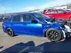 2023 Honda Civic Si Sedan Синий vin: 2HGFE1E52PH471547