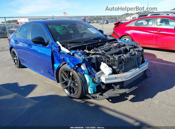 2HGFE1E52PH471547 2023 HONDA CIVIC SI Синий Передняя правая четверть