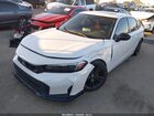 2025 Honda Civic Si Base W/high Performance Summer Tires/ Белый vin: 2HGFE1E54SH477116