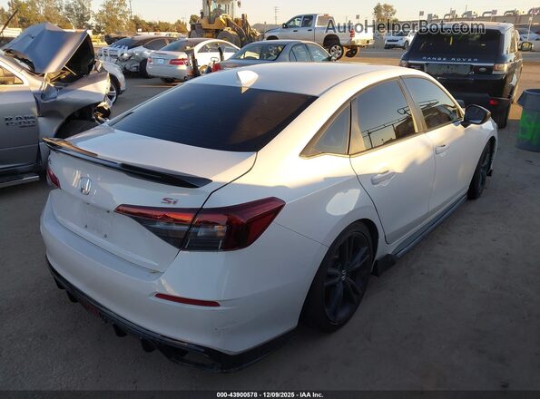 2HGFE1E54SH477116 2025 HONDA CIVIC SI Белый Задняя правая четверть