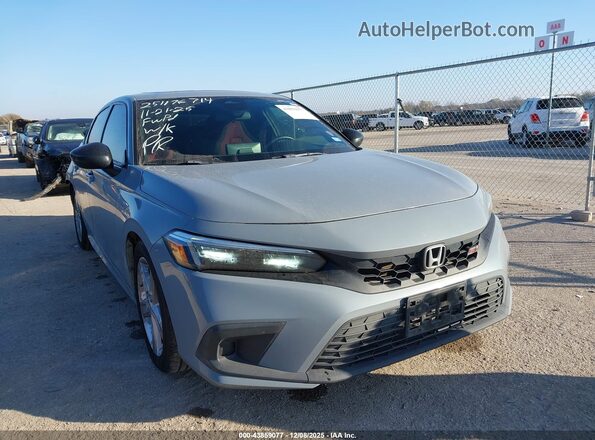 2HGFE1E55NH470129 2022 HONDA CIVIC SI Серый Передняя правая четверть