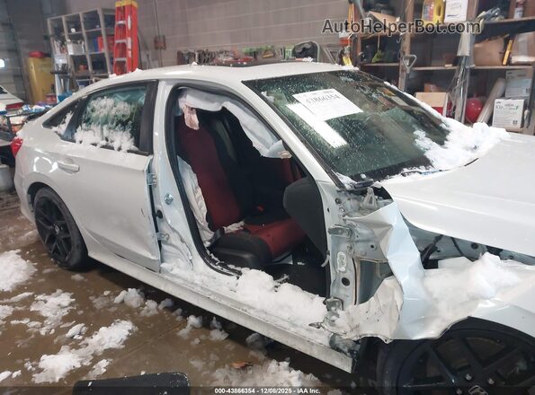 2HGFE1E55NH477517 2022 HONDA CIVIC SI White Widok z przodu