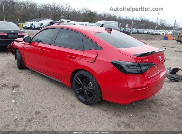 2HGFE1E55SH476251 2025 HONDA CIVIC SI Красный Задняя левая четверть