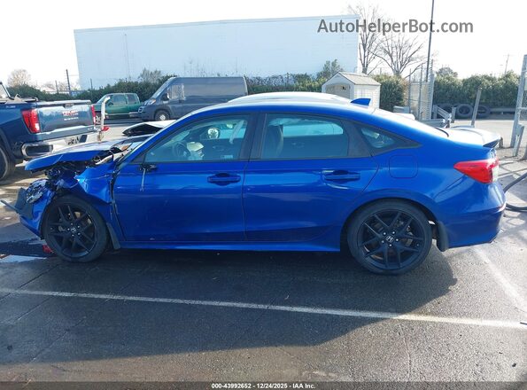 2HGFE1E56PH471535 2023 HONDA CIVIC SI Синий Панорамный вид салона 360°