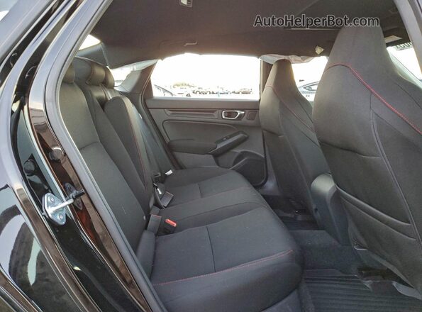 2HGFE1E56TH471285 2026 HONDA CIVIC Black Widok tylnych siedzeń