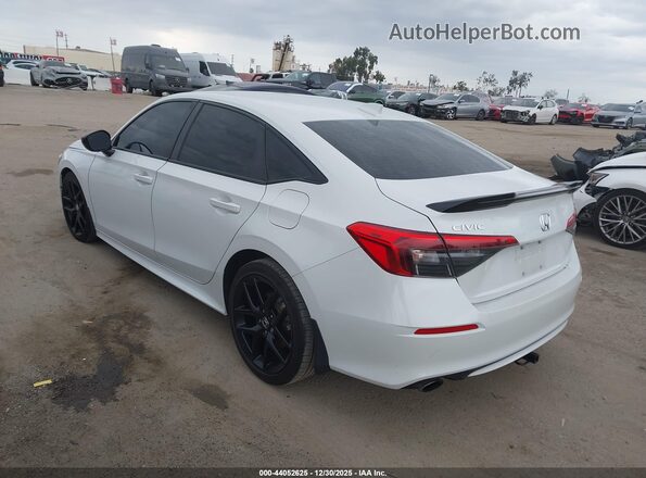 2HGFE1E58NH470481 2022 HONDA CIVIC SI Белый Задняя левая четверть