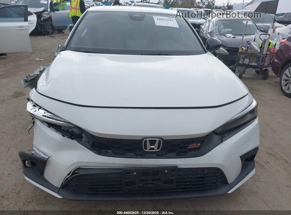 2HGFE1E58NH470481 2022 HONDA CIVIC SI Белый Вид щитка приборов