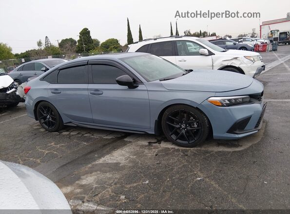 2HGFE1E59RH472374 2024 HONDA CIVIC SI Gray Vista interior trasera