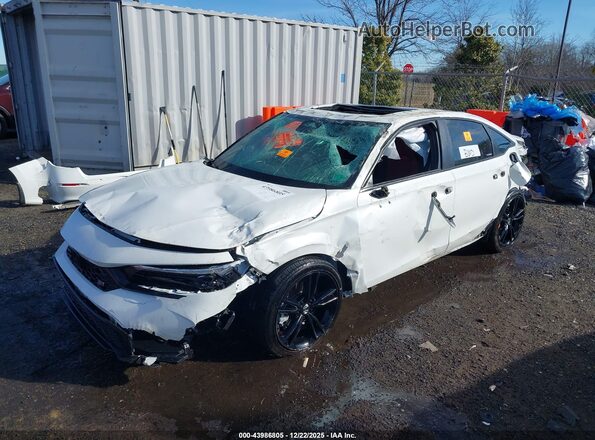 2HGFE1E59SH475992 2025 HONDA CIVIC SI Белый Передняя левая четверть