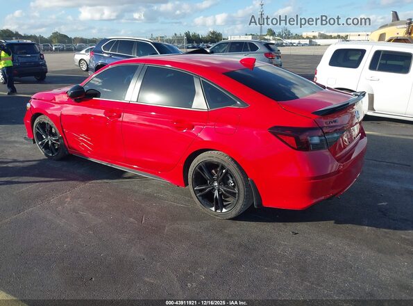2HGFE1E59TH472155 2026 HONDA CIVIC SI Красный Задняя левая четверть