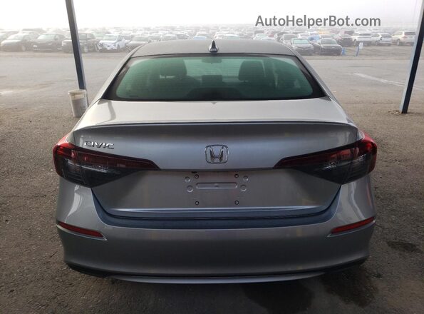 2HGFE2F20TH509152 2026 HONDA CIVIC Silver უკანა ხედი