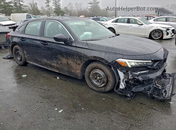 2HGFE2F23TH528925 2026 HONDA CIVIC Черный Передняя правая четверть