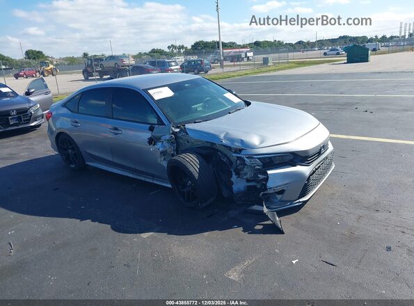 2HGFE2F51PH512948 2023 HONDA CIVIC Silver Przód prawy