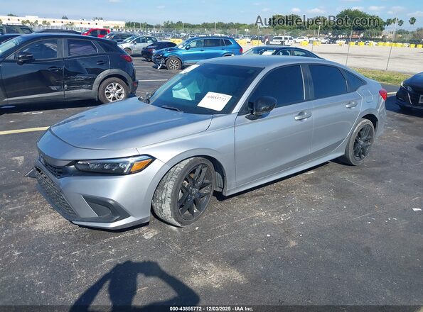 2HGFE2F51PH512948 2023 HONDA CIVIC Silver Przód lewy