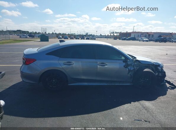 2HGFE2F51PH512948 2023 HONDA CIVIC Silver Widok zestawu wskaźników